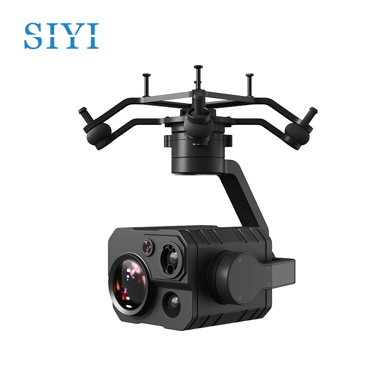 SIYI ZT30 4K 8MP 180X Hybrid 30X Optical Zoom Gimbal Camera Four Sensors Optical Pod 640 x 512 Thermal Imaging with AI Smart Tracking