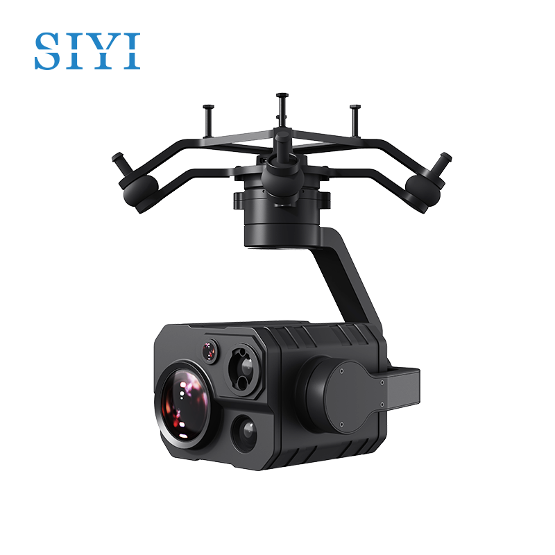 SIYI ZT30 4K 8MP 180X Hybrid 30X Optical Zoom Gimbal Camera Four Sensors Optical Pod 640 x 512 Thermal Imaging with AI Smart Tracking