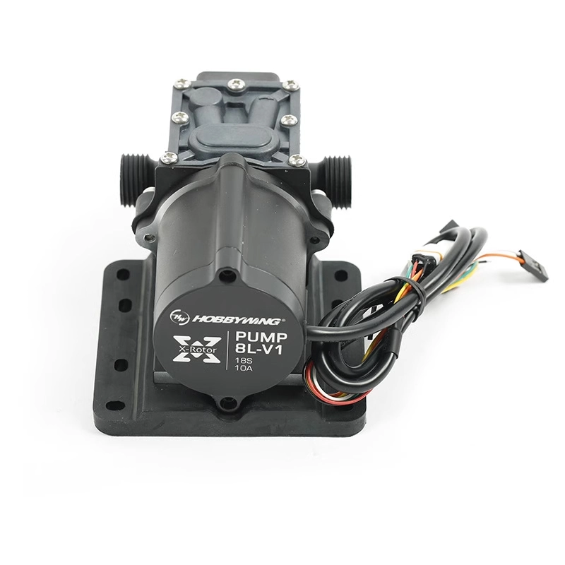 Hobbywing 8L Brushless Water Pump 18S 10A Diaphragm Pump for Agriculture Sprayer Drones