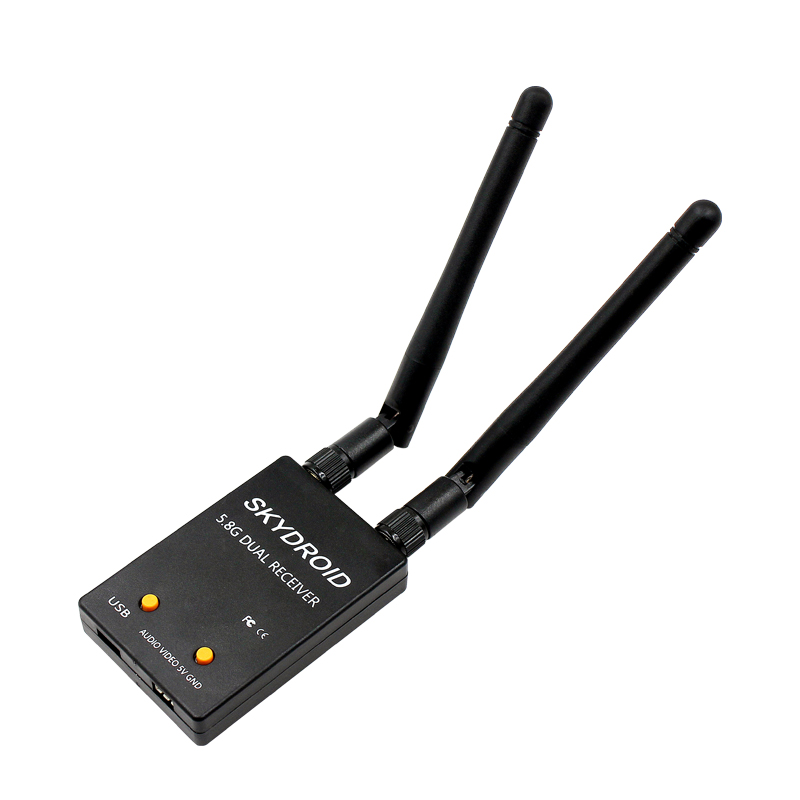 Skydroid 5.8GHz 150CH OTG Dual Antenna FPV Receiver for Android Smartphone PC Monitor