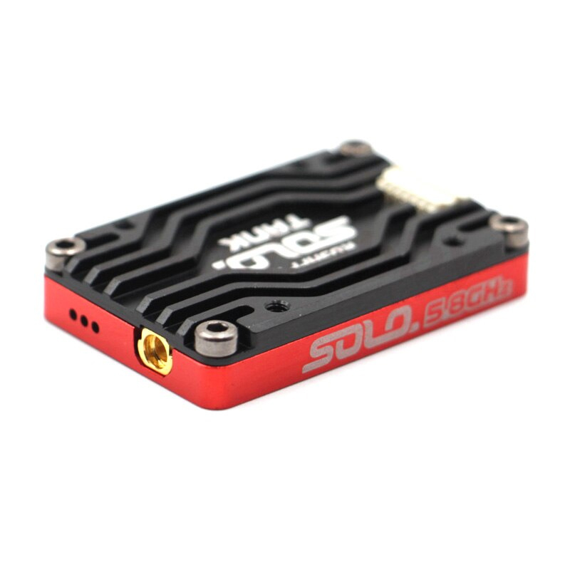 RUSH Solo Tank 5.8G 1.6W High Power Video Transmitter CNC Shell Built-in Microphone VTX for RC FPV
