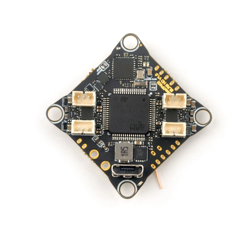 Happymodel CrazyF405HD ELRS 1-2S AIO Flight Controller Built-in UART ELRS Receiver and 12A BLHELI_S ESC