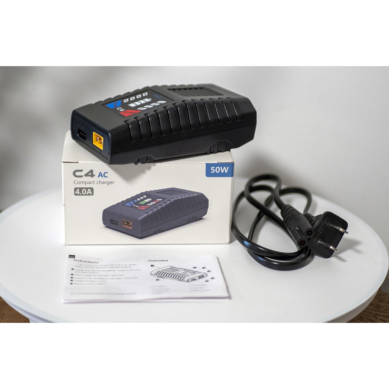 ToolkitRC C4 2-4S AC 55W Battery Balance Charger