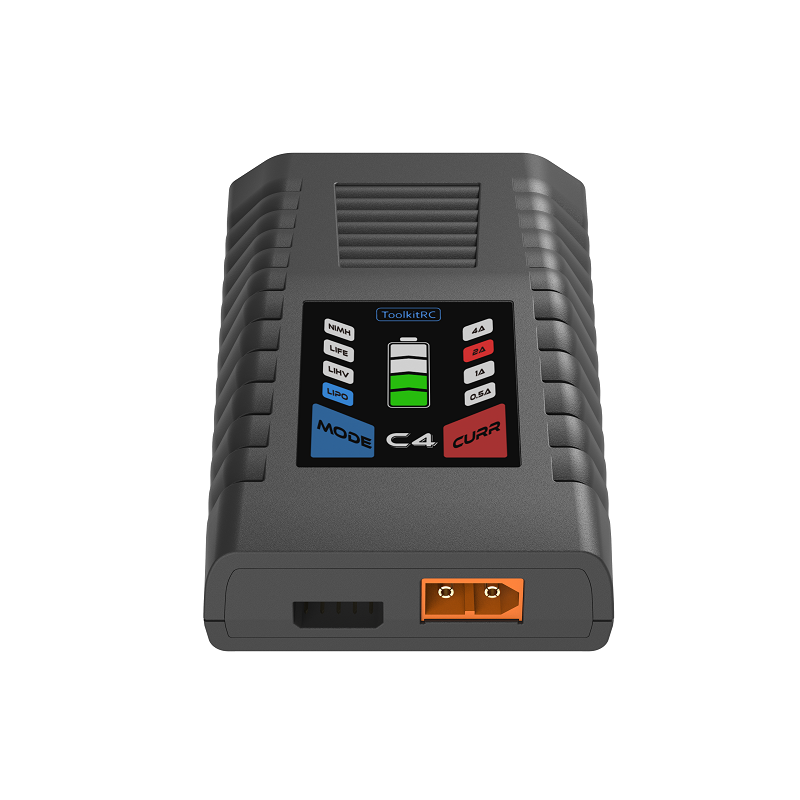 ToolkitRC C4 2-4S AC 55W Battery Balance Charger