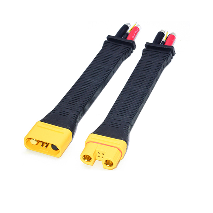Amass AS150U Connector Anti Spark with Signal Pin with Long Silicone Wire Protective Cover