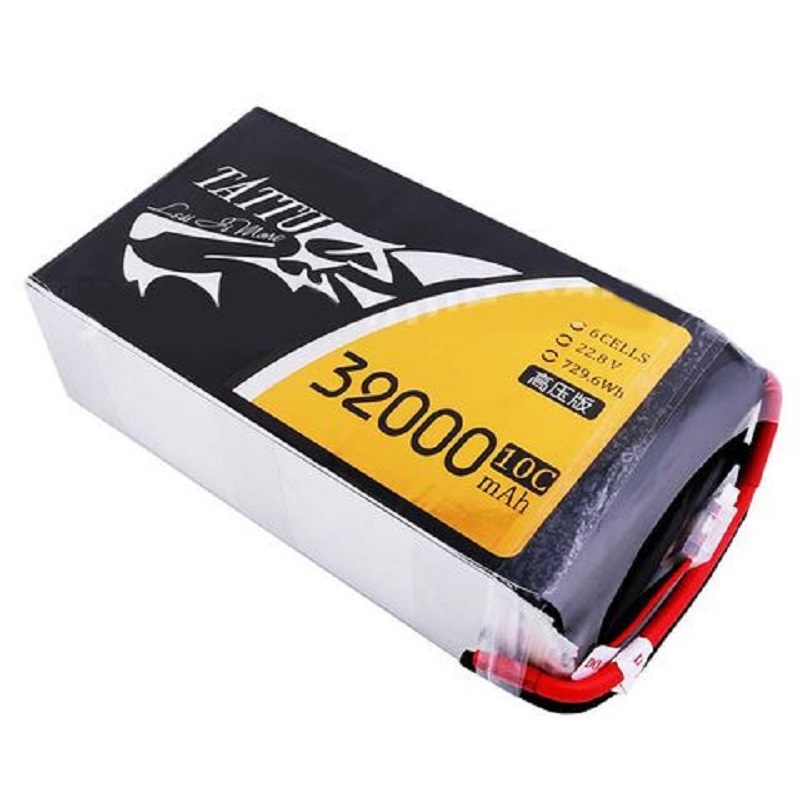 Tattu HV2.0 32000mAh 22.8V 10C 6S LiPo Battery With XT90-S for UAV Drone