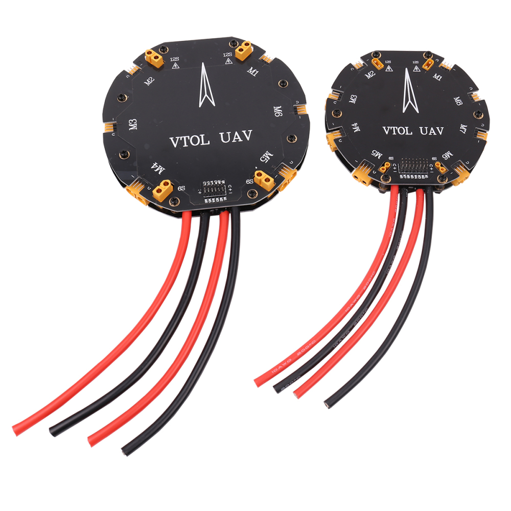 12S 480A High Current PDB Power Distribution Board for 8 Axis Agriculture Drones