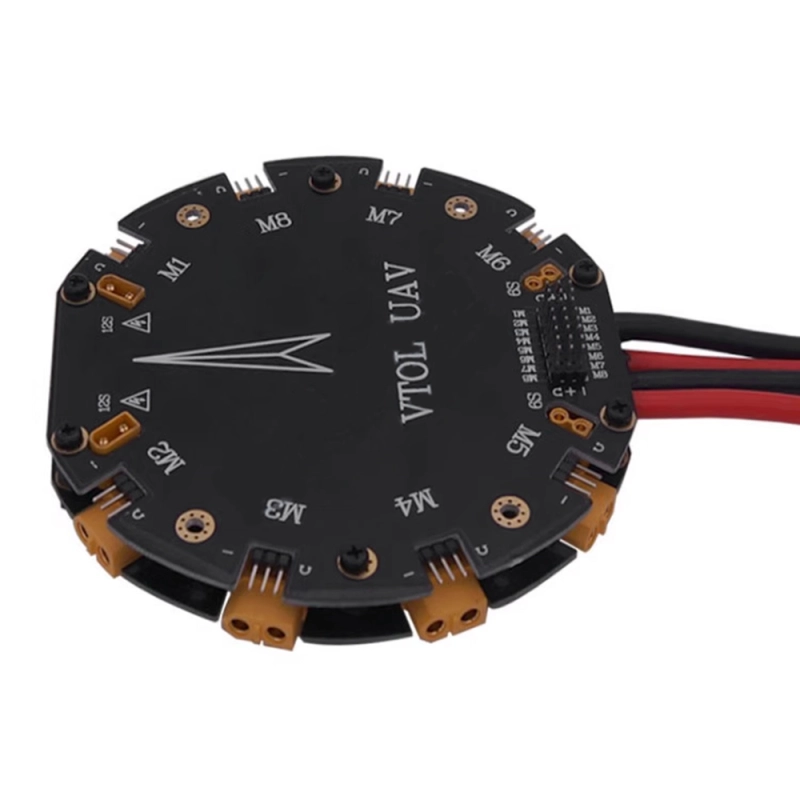12S 480A High Current PDB Power Distribution Board for 8 Axis Agriculture Drones