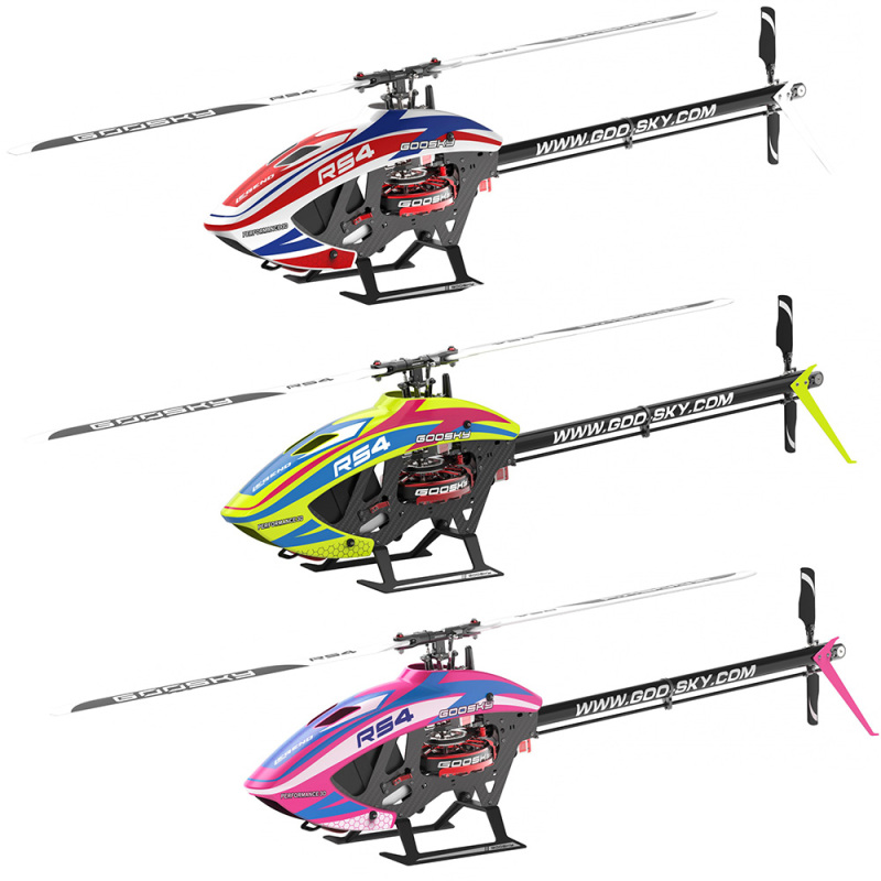 Goosky RS4 Venom 3D RC Helicopter Standard Version