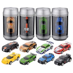 RCWING 1:58 Multicolor Coke Can Mini RC Radio Remote Control Micro Racing Car Vehicle Toy Gift