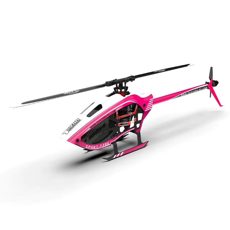 YXZNRC Yuxiang F280 2.4G 6CH 6-Axis Gyro 3D6G RC Helicopter Dual Brushless Direct Drive Motor Flybarless RTF with Jumper T20 Radio