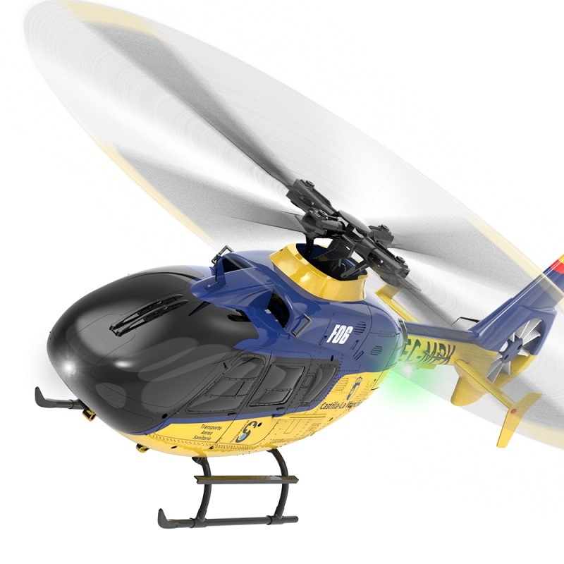 Yuxiang F06 EC135 Flybarless Eurocopter 6-Axis Simulation RC Helicopter RTF