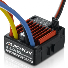 HobbyWing QUICRUN Water-Proof 1060 BRUSHED 60A ESC (2-3S)