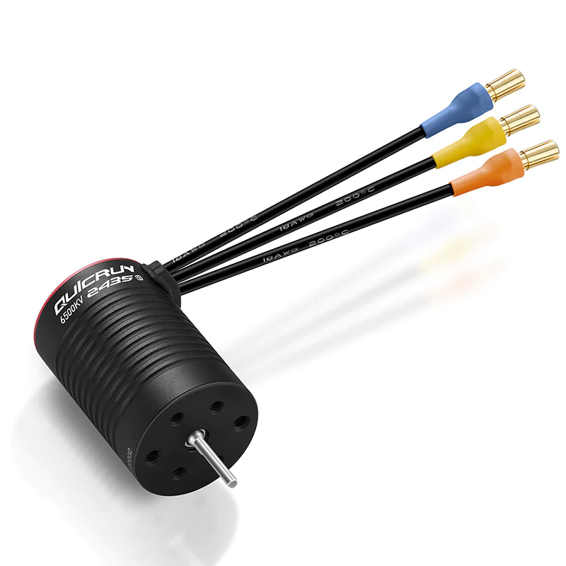 HobbyWing QUICRUN 2435 SL G3 4500KV/6500KV Motor for 1:16 1:18 Cars Trucks
