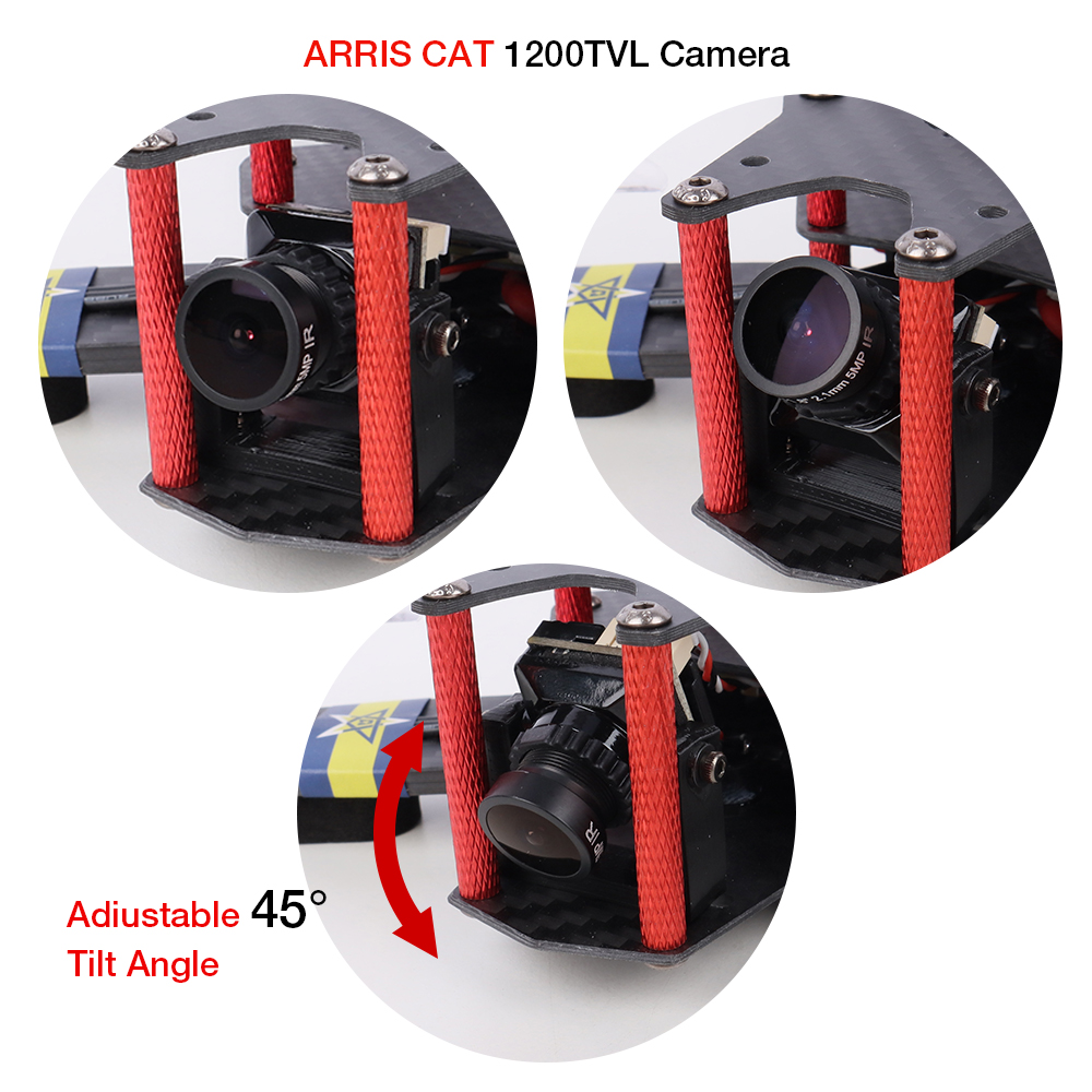 Arris c250 fpv racing quad best sale fpv rtf combo with ev800 goggle