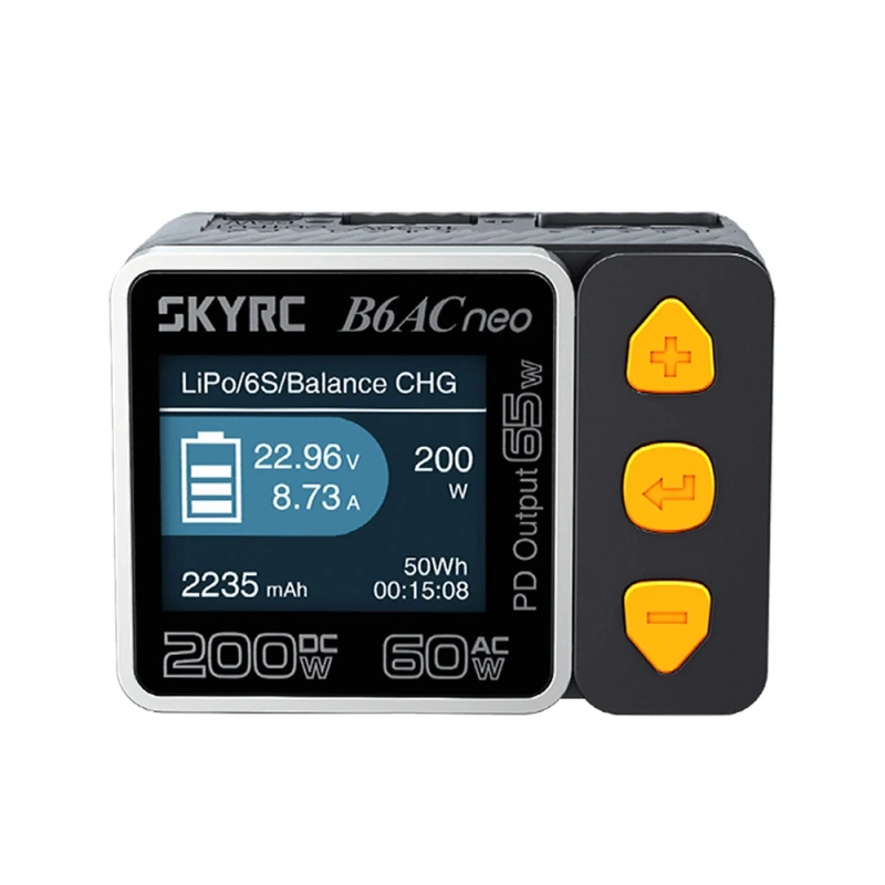 SkyRC B6ACneo Smart Charger DC 200W AC 60W Battery Balance Charger