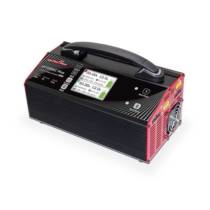 Ultra Power UP1200AC PLus 15A 2X600W 6-12S Dual Channels Lipo Battery Balance Charger for UAV Drone