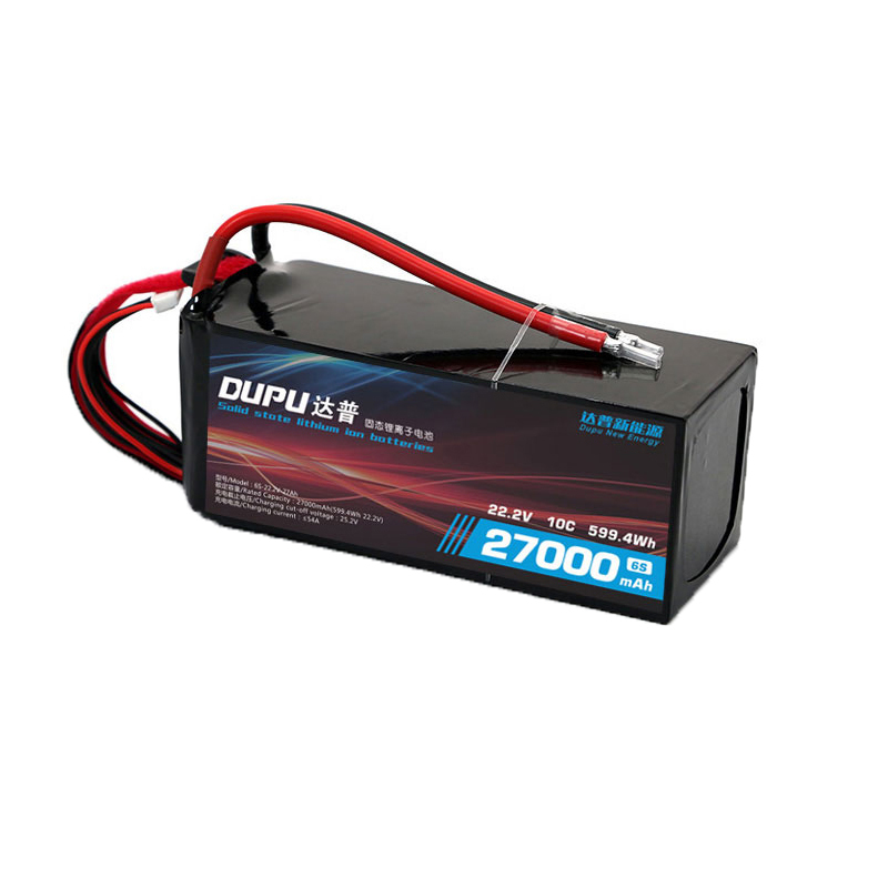 DUPU 6S 22.2V 27000mah 10C High Density Semi Solid State Lithium ion Battery