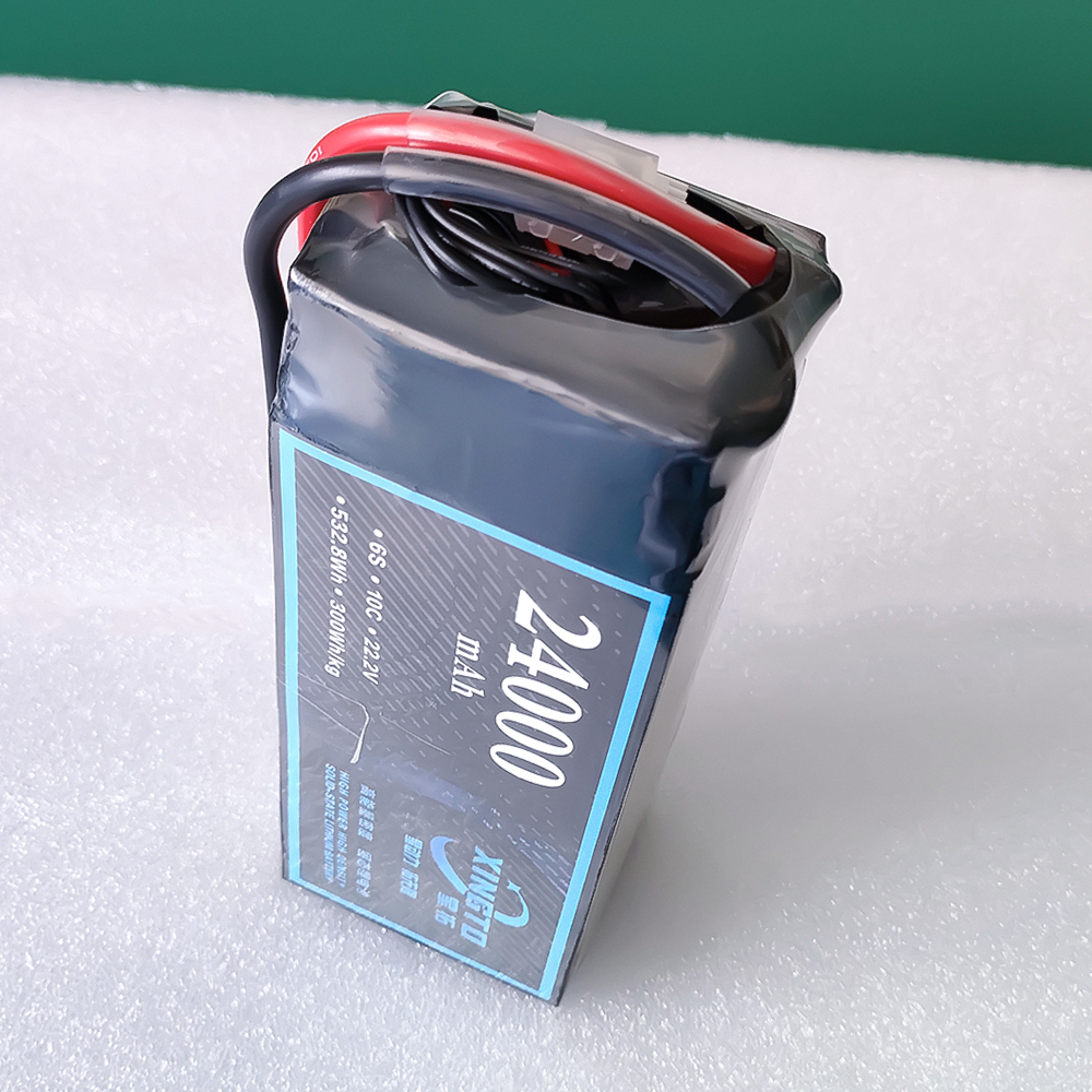 XINGTO 6S 22.2V 24000mah 10C Lipo Battery High Density Semi Solid-State  Lithium Battery