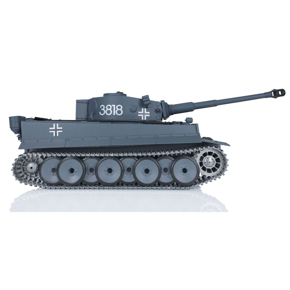 Henglong 1:16 German Tiger l Tank 3818-1 Plastic Version RTR RC Tank 3818 Model