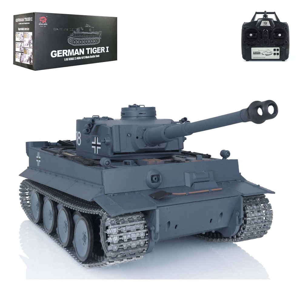 Henglong 1:16 German Tiger l Tank 3818-1 Plastic Version RTR RC Tank 3818 Model
