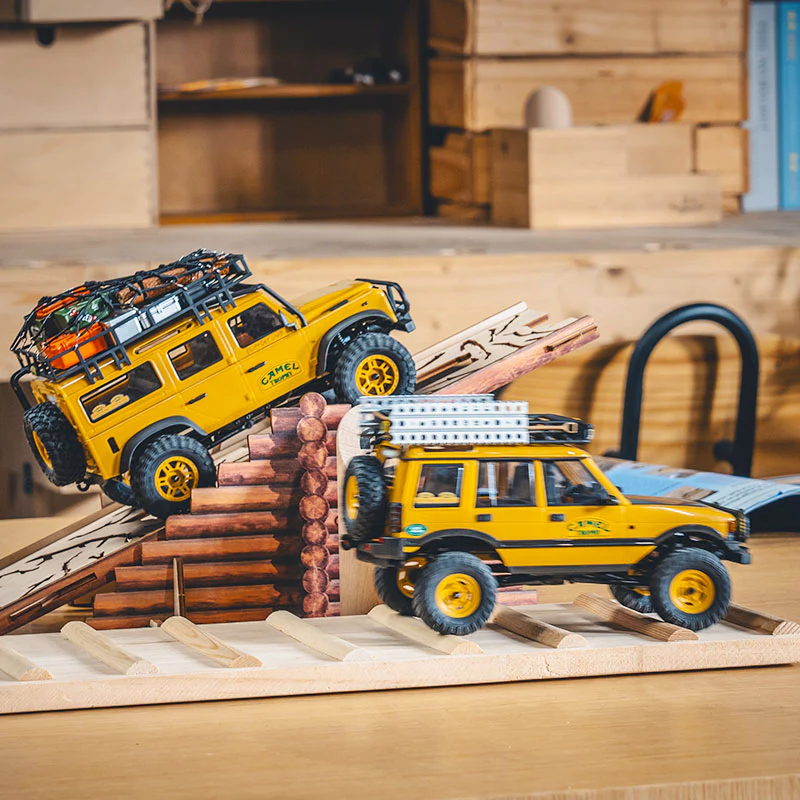 FMS 1:24ランドローバーCamel Trophyエディション FCX24M 1/24 Land Rover RC | Camel Trophy | Realistic Adventure