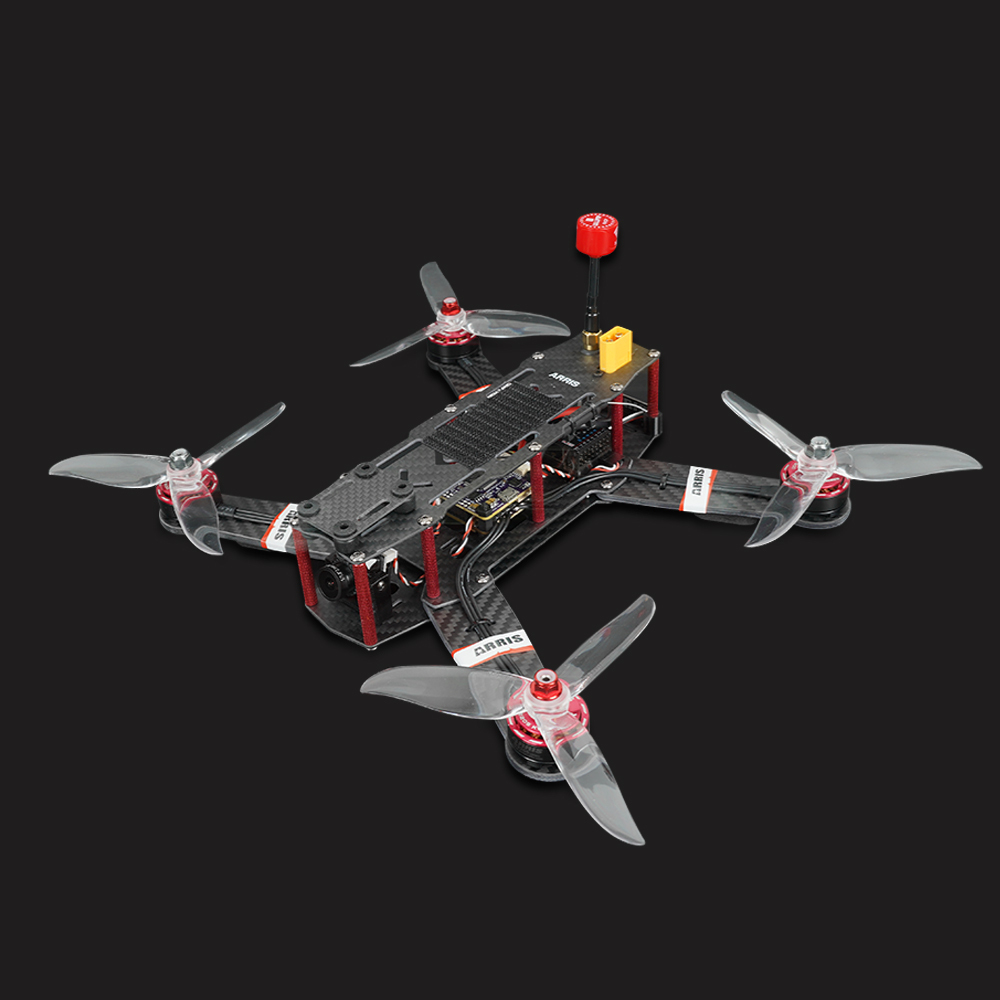 ARRIS X-Speed 250B V4.0 FPV Racing Drone RTF with Radiolink AT9S F4 Flight Controller