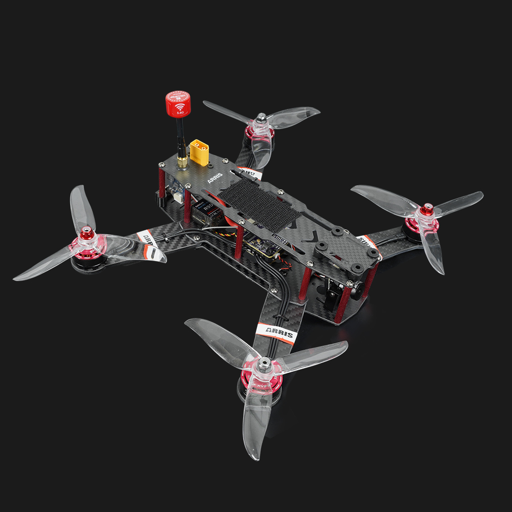 ARRIS X-Speed 250B V4.0 FPV Racing Drone RTF with Radiolink AT9S F4 Flight Controller