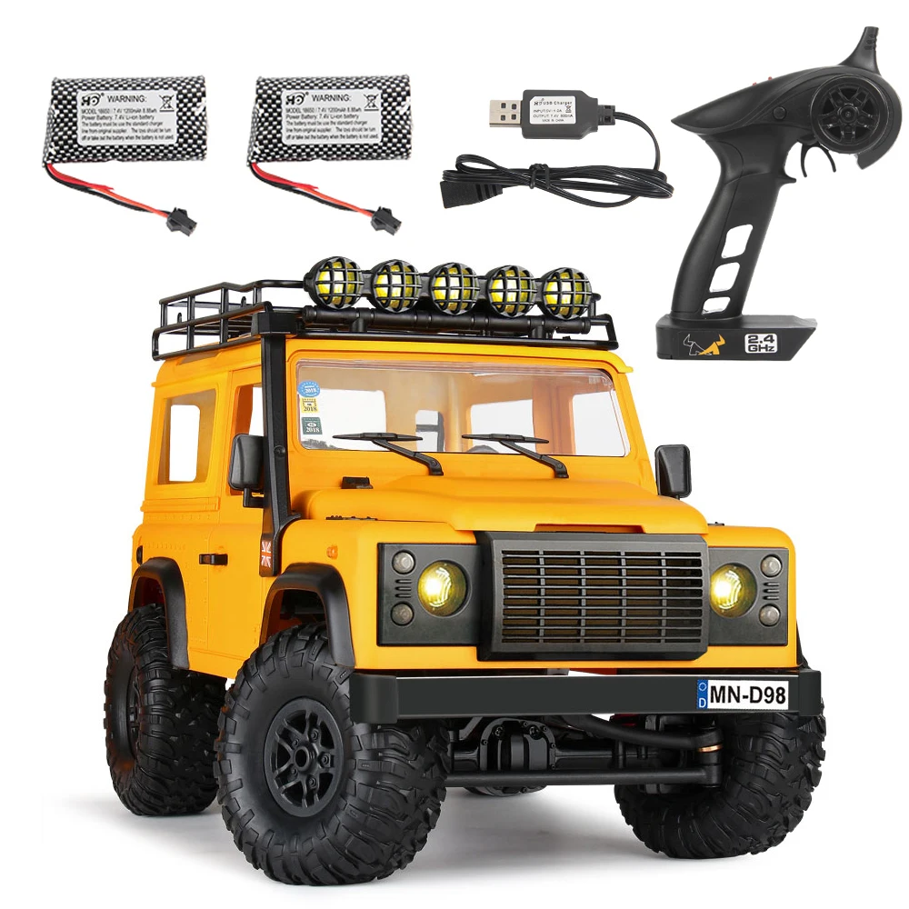 New Rc Rto MN98 1:12 RC RTR Car 2.4G 4WD RTR Version RC Rock Crawler Defender ...