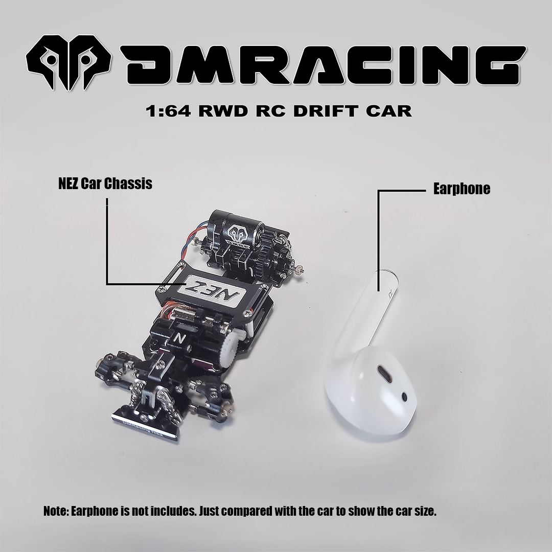 DMRacing NEZ 1:64 Rear-Wheel Professional RC Drift Car Chassis