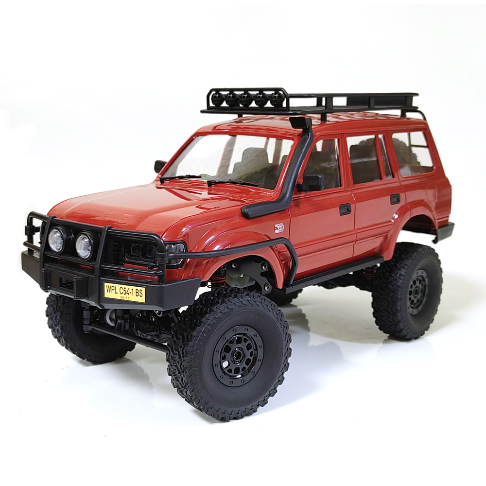 WPL C24改　C54..1 ランクル80ボディ搭載　製作車　1/16 WPL C24改 C54..1 ランクル80ボディ搭載 製作車 1/16 - メルカリ