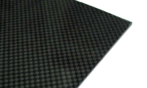 Glossy Surface Glass fiber sheets 3K 400X500X1.5MM (1pcs)(AA0021)