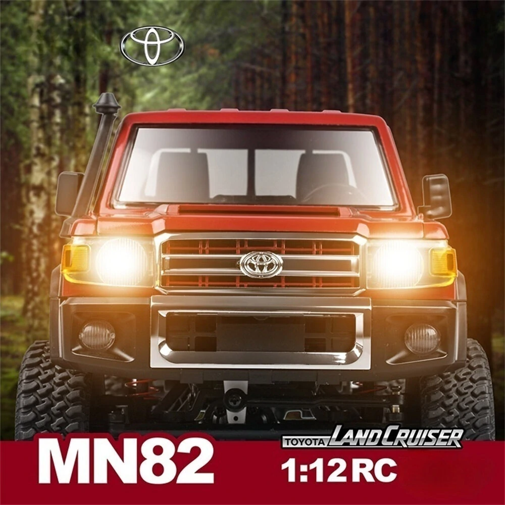 MNRC MN82 RTR 1/12 2.4G 4WD RC Car for TOYOTA Land Cruiser LC79 Rock Crawler Off-Road Car