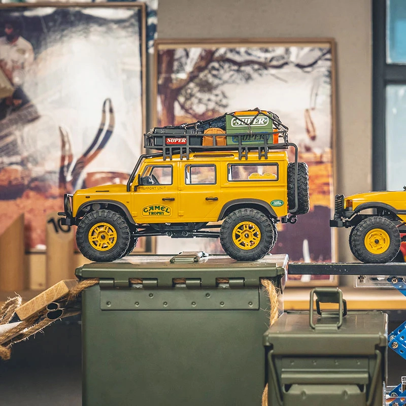 Base De Boîte De Vitesses Métal Pour FMS FCX24M Camel Cup - Conversion Crawler Off-road - Neuf