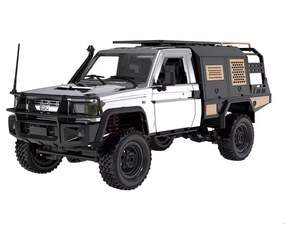 【最新モデル】MNRC MN82S 1/12 RC シルバー ランドクルーザー MNRC MN82S 4WD Off-Road Crawler - 1/12 Scale Licensed Toyota