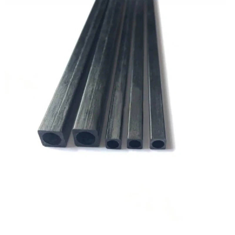 ARRIS 2PCS High Strength 3K Full Carbon Fiber Square Tube 500mm Outer ...