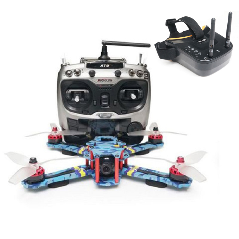 ARRIS C250 V2 250mm FPV Racing Drone RTF w/ Radiolink AT9S and VR-009 FPV Goggle
