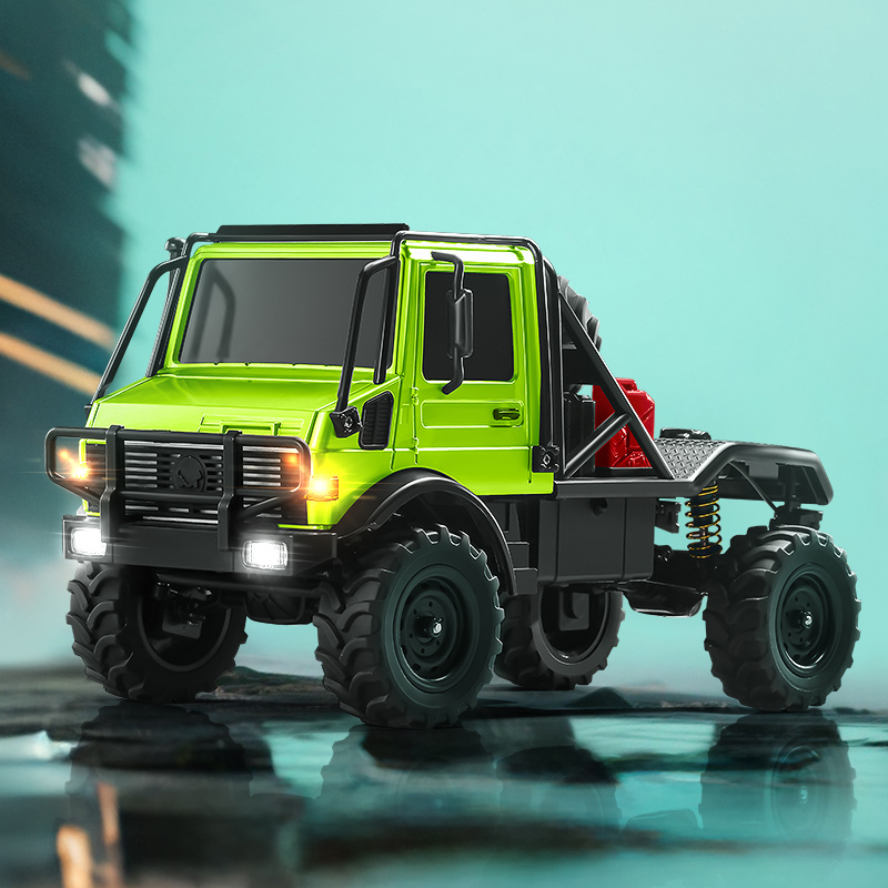 MNR/C MN333 1/18 4WD Off-Road Alloy RC Semi-Truck Rock Crawler RTR