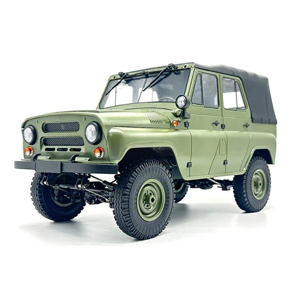 WPL製 UAZ-469 オフロード車 オリーブグリーン WPL C94 1/12 UAZ-469 2.4G 4WD Off-Road RC Car Crawler RTR