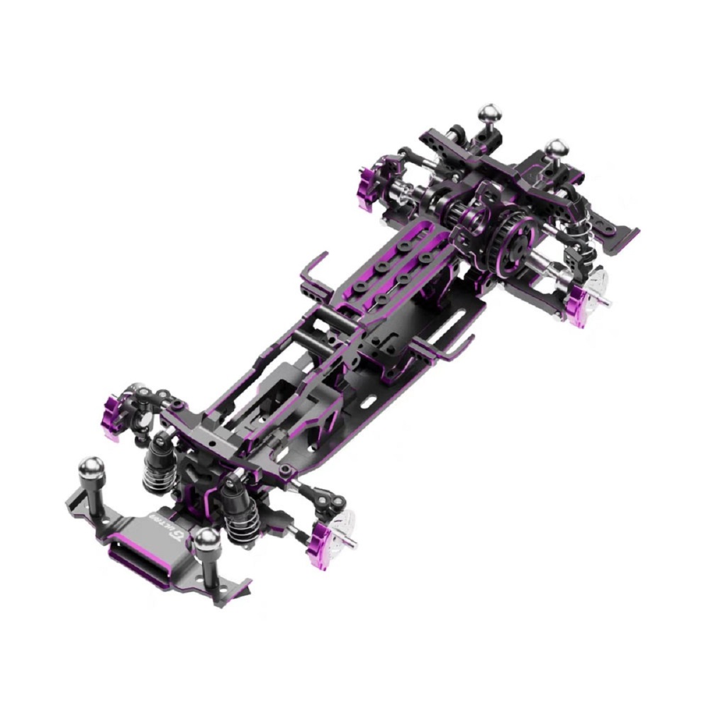 TG 1:24 ULTRA RWD Metal Drift RC Car Chassis