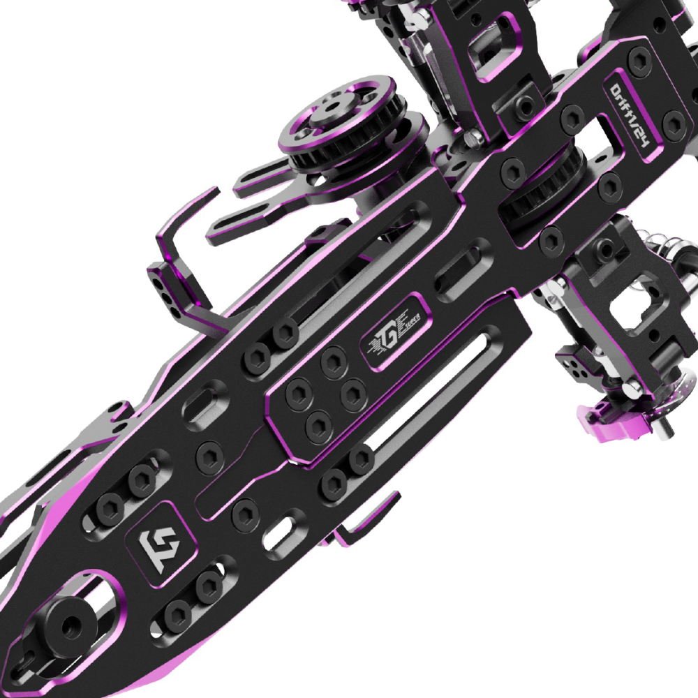 TG 1:24 ULTRA RWD Metal Drift RC Car Chassis