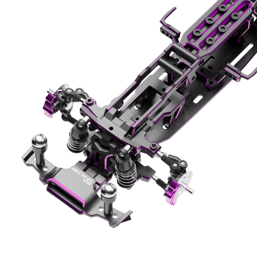TG 1:24 ULTRA RWD Metal Drift RC Car Chassis