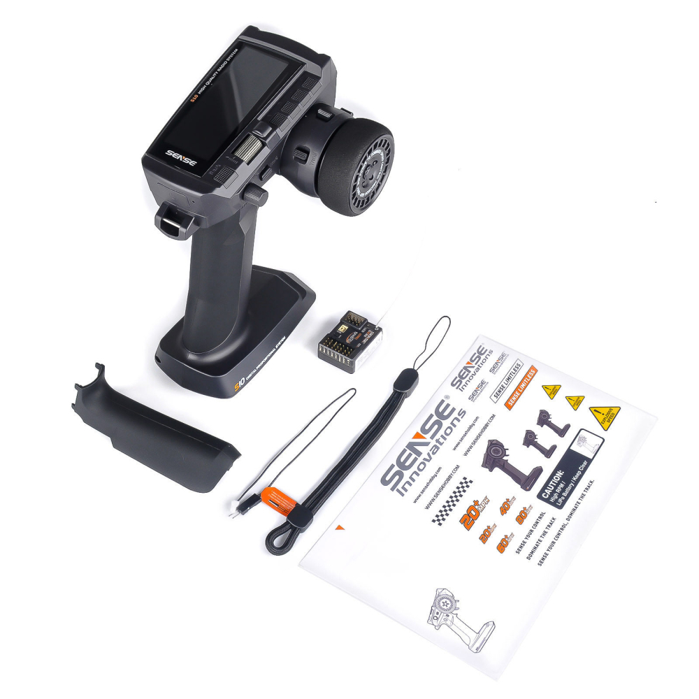 S10 2.4GHz 10-Channel Bidirectional RC Radio System with Telemetry & Wi-Fi Updates