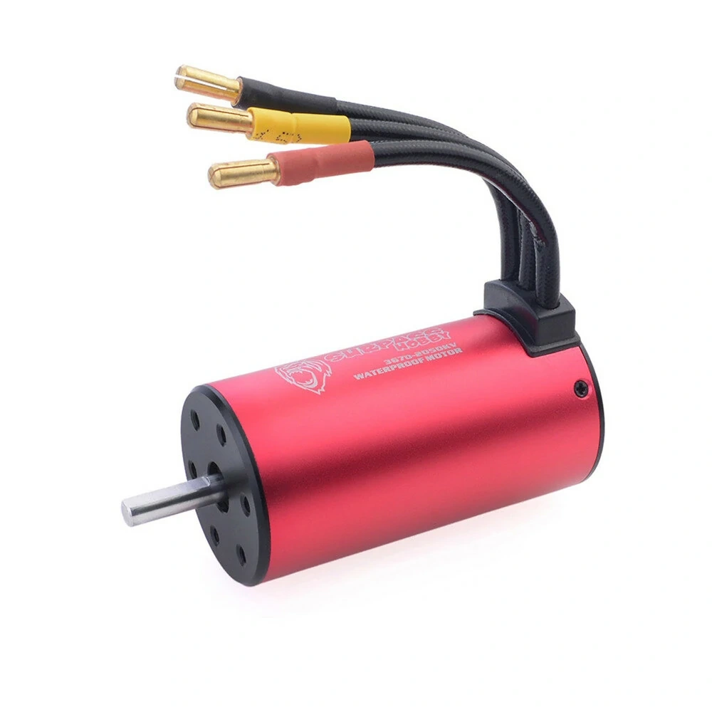 Surpass Hobby 3670 2050KV Waterproof Brushless Motor for RC Car Boat