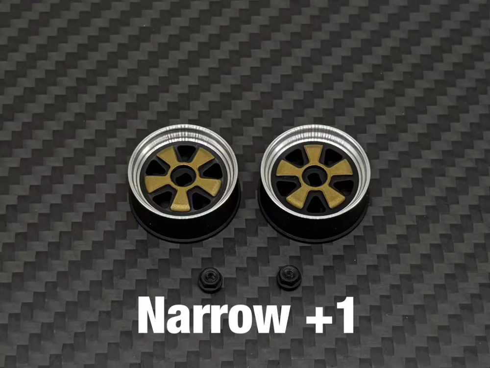 Porsche Fuchs Wheel Rims 20mm for MINI-Z RC Drift Car