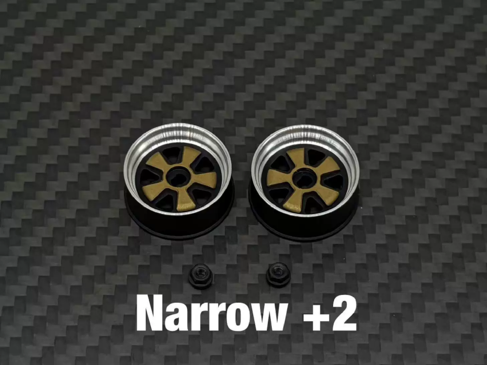 Porsche Fuchs Wheel Rims 20mm for MINI-Z RC Drift Car