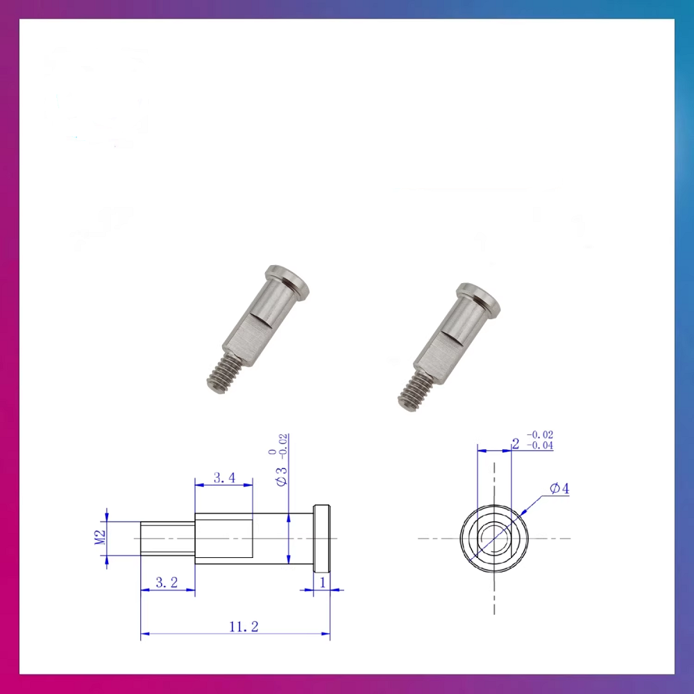 TG Super Front Axel for TG TGS Mini Car 304 Stainless Steel