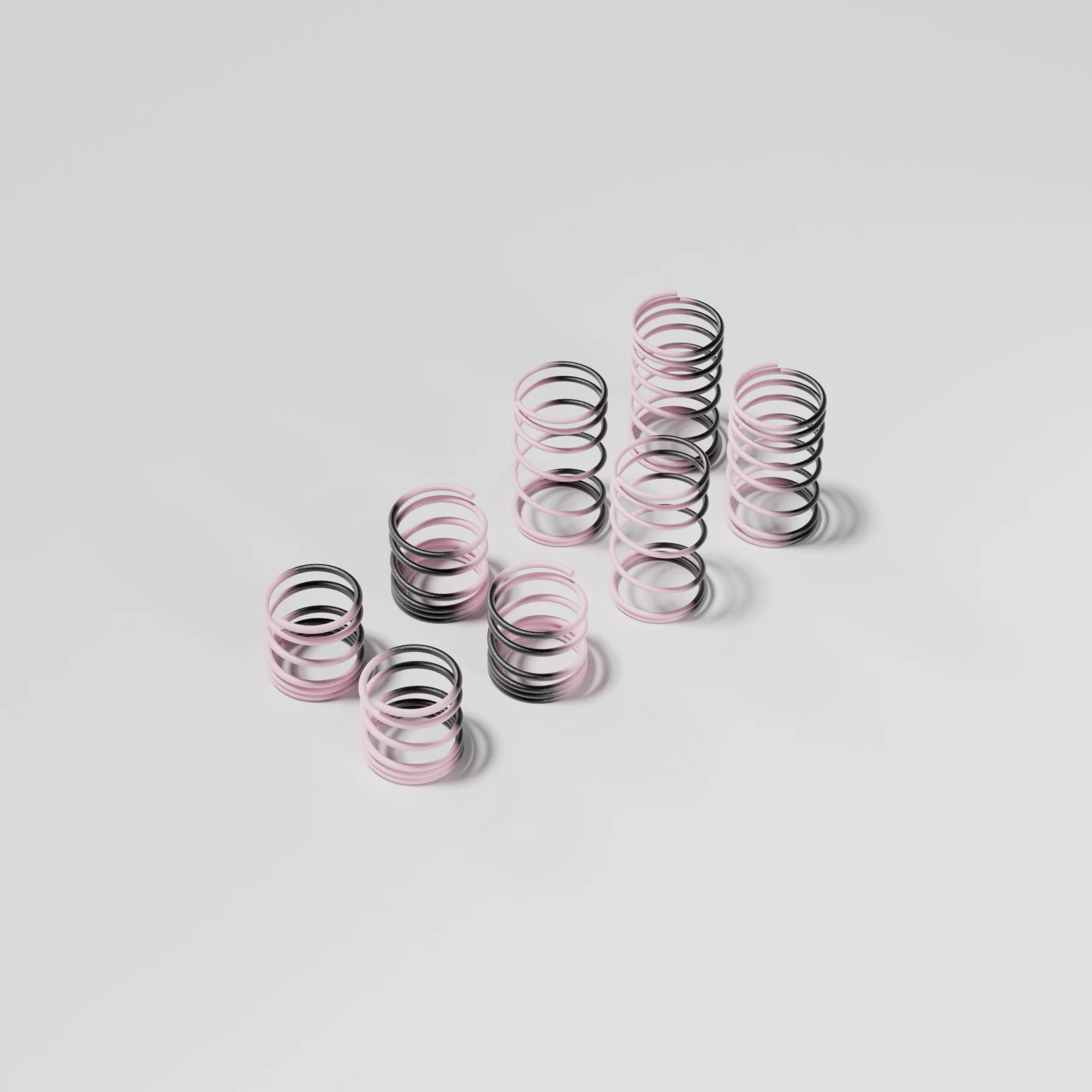 TG Super TGS ULTRA Exclusive Color-Gradient Springs for RC Drift Mini Car