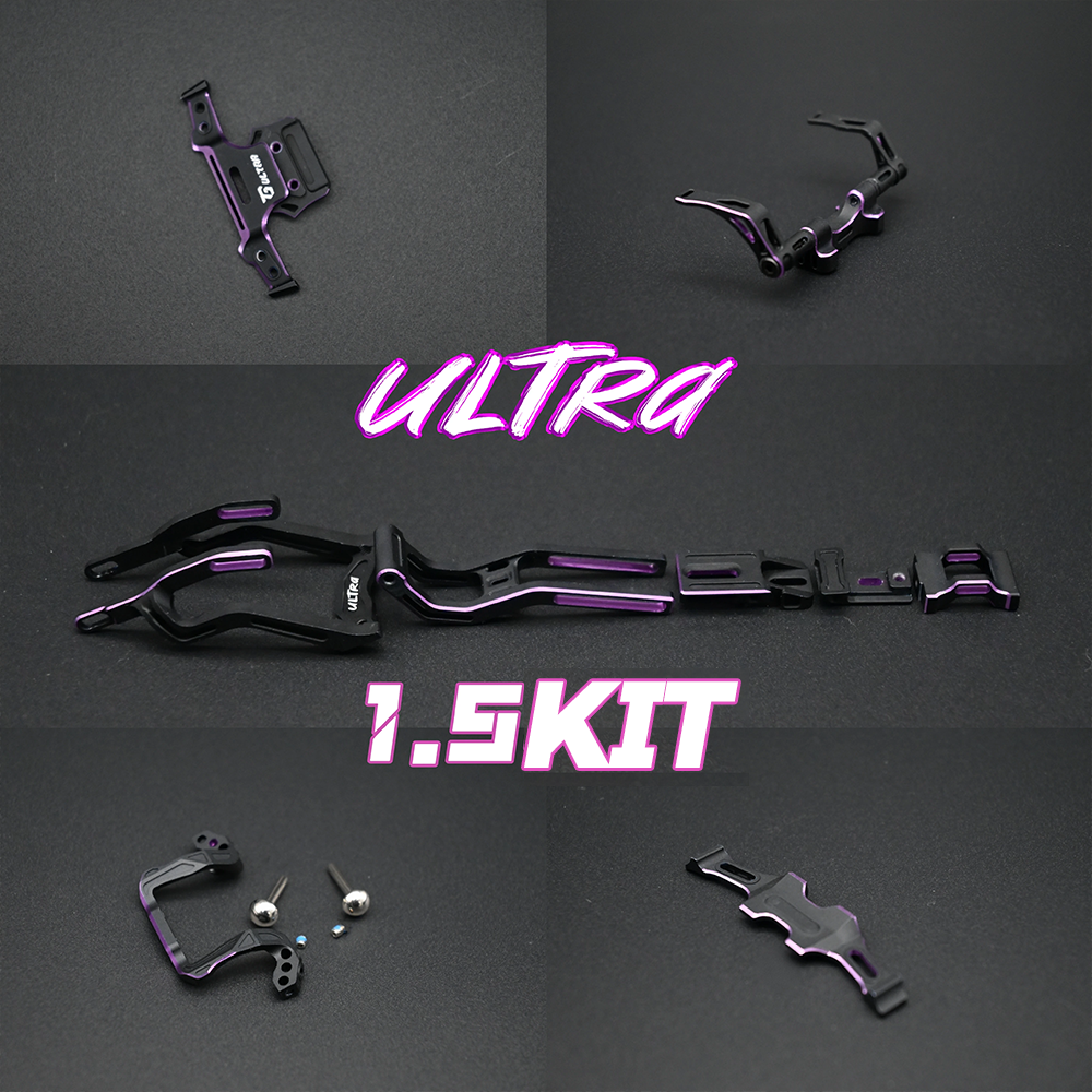 TG Super TGS ULTRA RWD RC Drift Chassis Upgrade to 1.5 Kit (Only Kit)