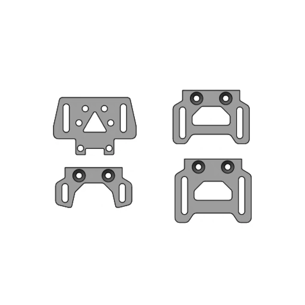 TG Super Adjustable Tongue L-Buckle for TGS TT RC Car